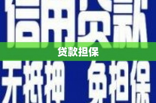 防城贷款担保