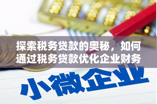 防城探索税务贷款的奥秘，如何通过税务贷款优化企业财务
