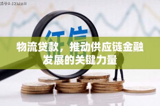 防城物流贷款，推动供应链金融发展的关键力量