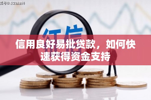 防城信用良好易批贷款，如何快速获得资金支持