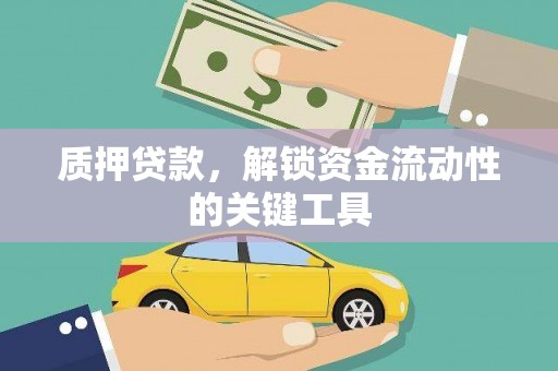 防城质押贷款，解锁资金流动性的关键工具