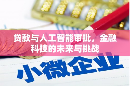 防城贷款与人工智能审批，金融科技的未来与挑战