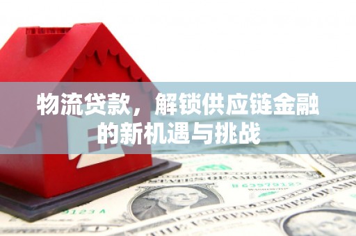 防城物流贷款，解锁供应链金融的新机遇与挑战