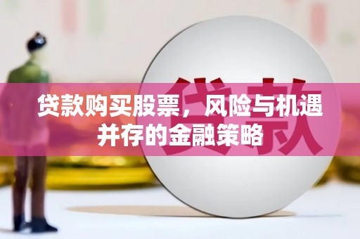 防城贷款购买股票，风险与机遇并存的金融策略