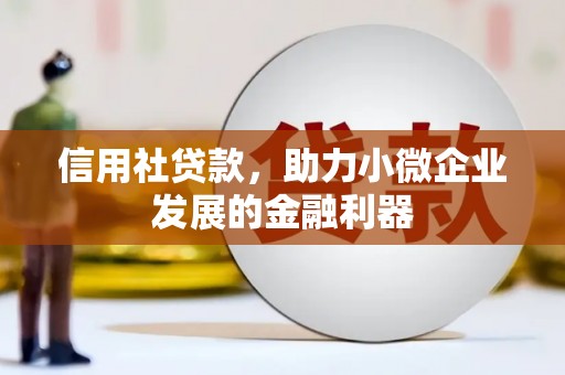 防城信用社贷款，助力小微企业发展的金融利器