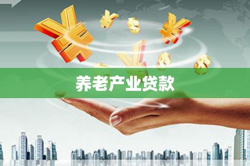 防城养老产业贷款