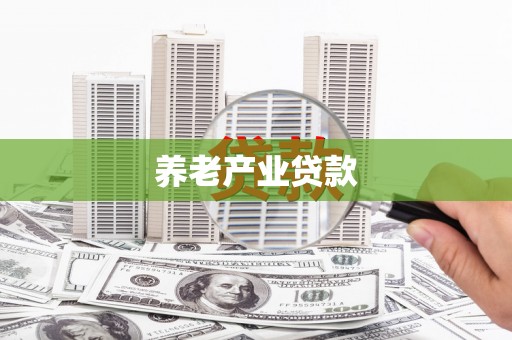 防城养老产业贷款
