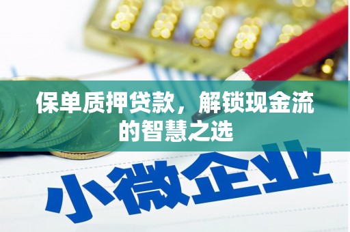 防城保单质押贷款，解锁现金流的智慧之选